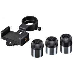 Телескоп Bresser Space Explorer 90/900 EQ3 с лунным фильтром и адаптером для смартфона (9621801)