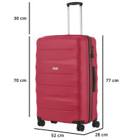 Чемодан CarryOn Porter (L) Red (502449)