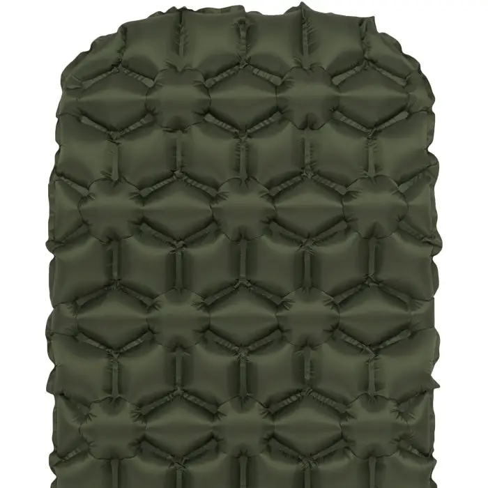 Надувной коврик Highlander Nap-Pak Inflatable Sleeping Mat 5 cm Olive (AIR071)