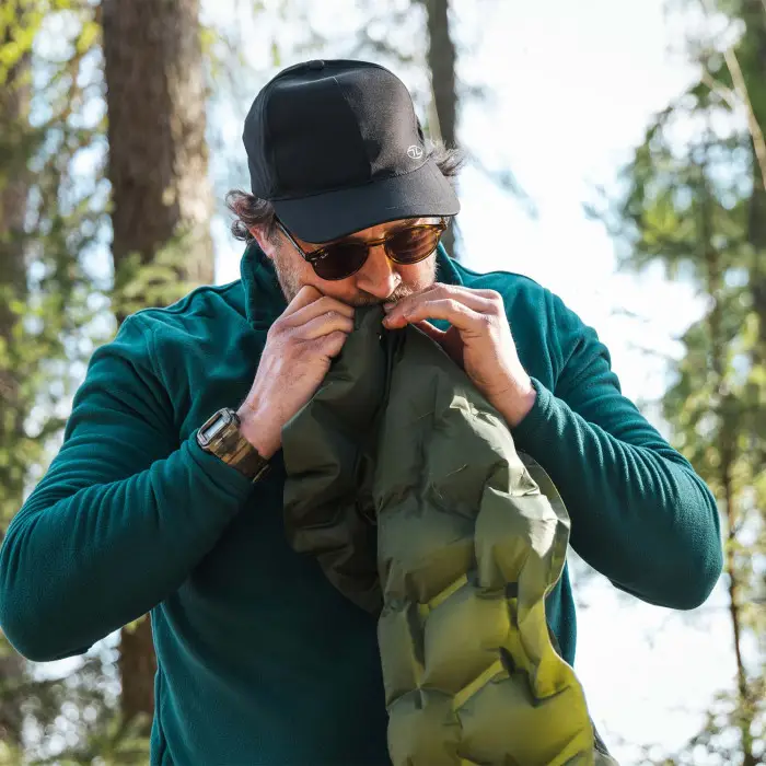 Надувной коврик Highlander Nap-Pak Inflatable Sleeping Mat 5 cm Olive (AIR071)