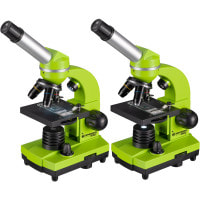 Микроскоп Bresser Junior Biolux SEL 40x-1600x Green с адаптером для смартфона (8855600B4K000)