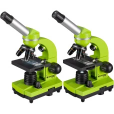 Микроскоп Bresser Junior Biolux SEL 40x-1600x Green с адаптером для смартфона (8855600B4K000)