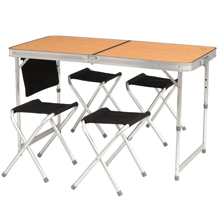 Стол со стульями Easy Camp Belfort Picnic Table Brown (540016)