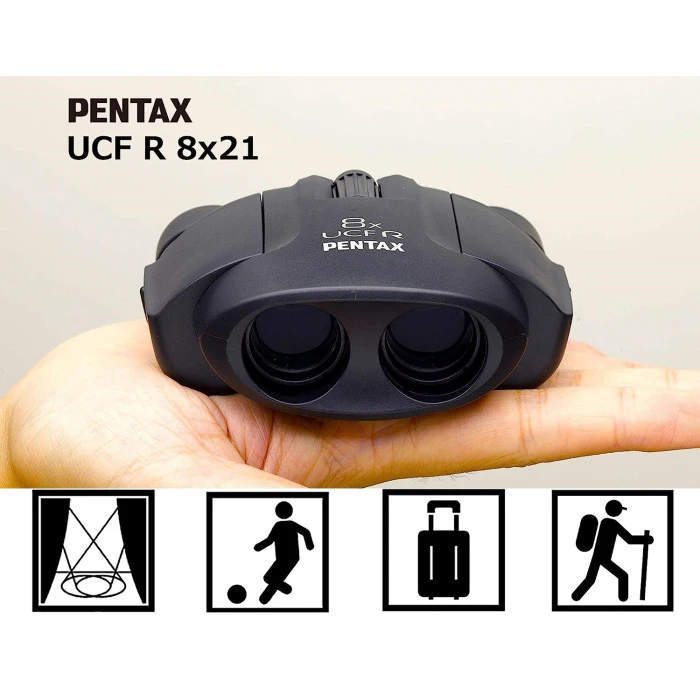 Бинокль Pentax 8x21 UCF-R Black (62209)