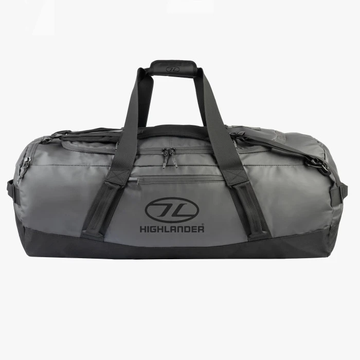 Сумка дорожня водозахисна Highlander Hauler Duffel 120L Dark Grey (DB135-DGY)