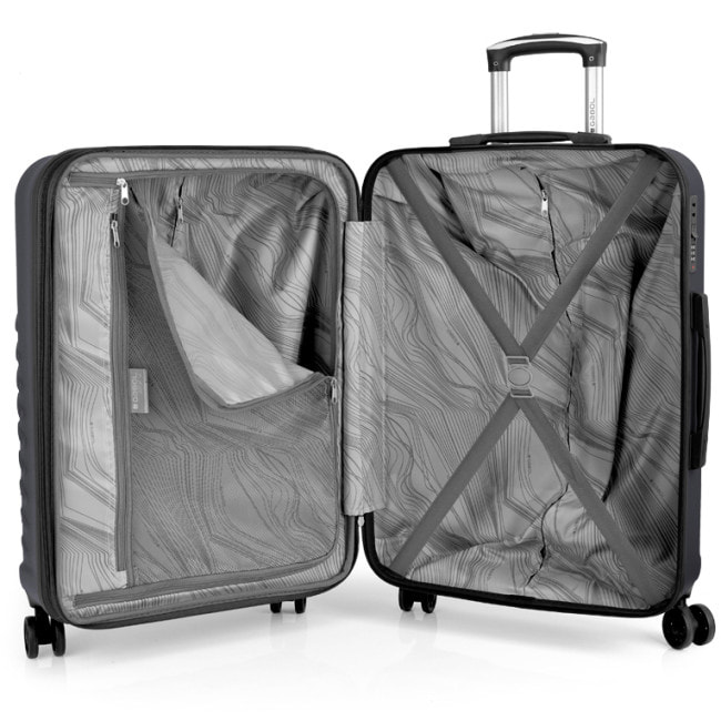 Чемодан Gabol Journey (M) Grey (122846-016)