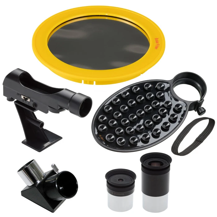 Телескоп Bresser Nano AR-70/700 AZ с солнечным фильтром и адаптером для смартфона (4570700)