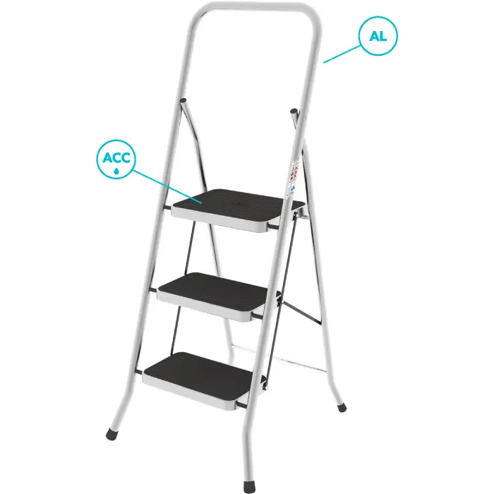 Драбина Colombo Security 3 щаблі (G206AT3W)
