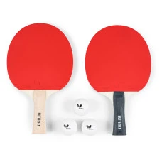 Набор для настольного тенниса Butterfly Racket Set Easy 2 Bats 3 Balls (6257623202)