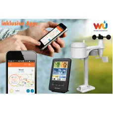 Метеостанція Bresser Weather Center 5-in-1 V WIFI Professional colour (7002585)