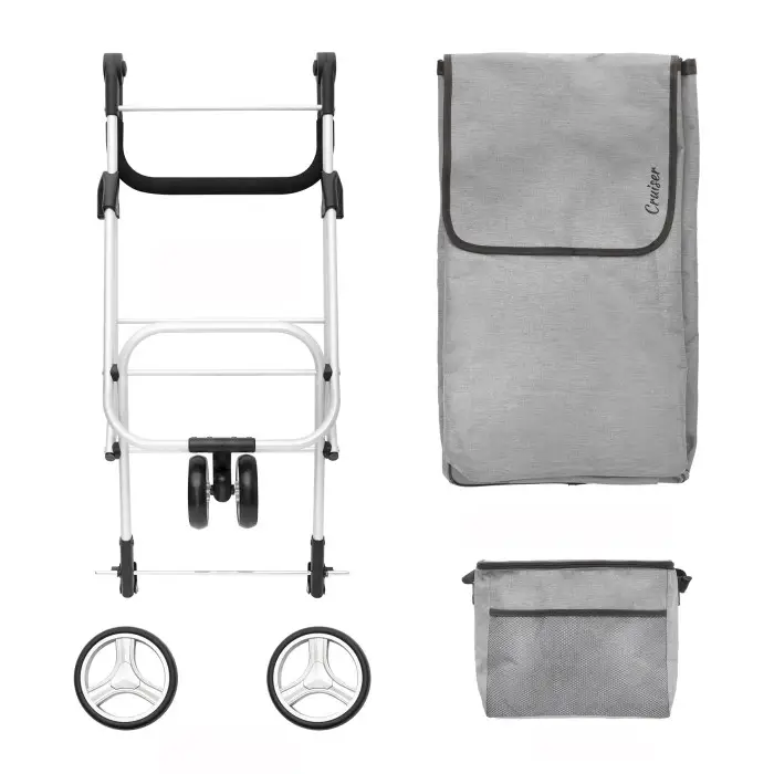 Сумка-тележка ShoppingCruiser 3 Wheels 72 Grey (604362)