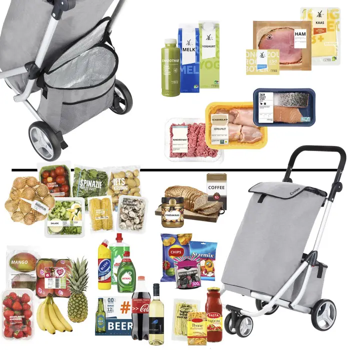 Сумка-тележка ShoppingCruiser 3 Wheels 72 Grey (604362)