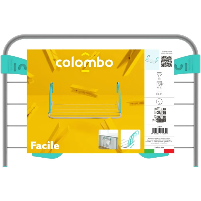 Сушилка для белья навесная Colombo Facile 3 (ST297)