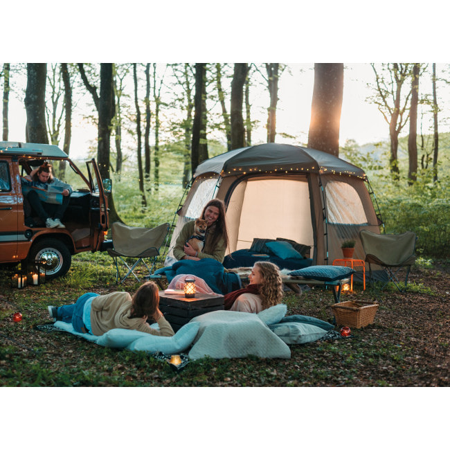 Палатка шестиместная Easy Camp Moonlight Yurt Grey (120382)