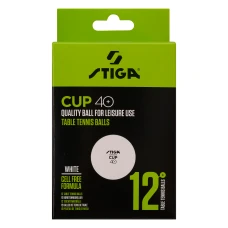 Мячи для настольного тенниса Stiga Cup ABS 12 шт (1110-2510-12)