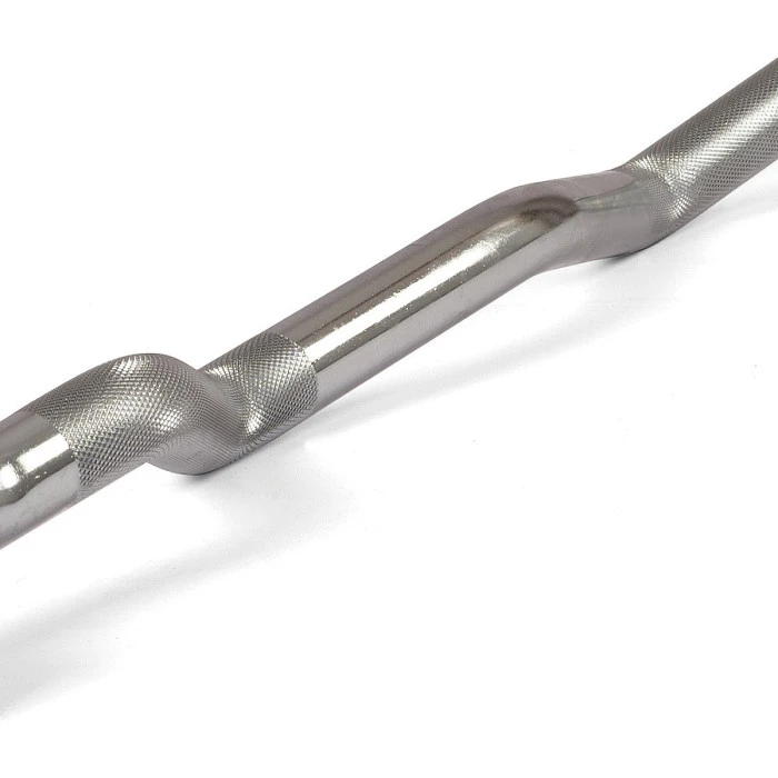 Гриф для штанги Toorx Max 300 Kg EZ curl 120 см 50 мм (BCO-120)