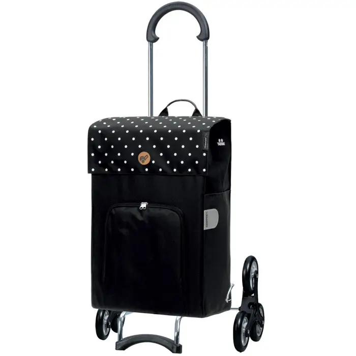 Сумка-тележка Andersen Treppensteiger Scala Shopper Malit Black (119-044-80)