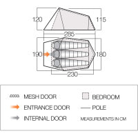 Намет Vango Soul 300 Treetops (TERSOUL T15165)