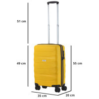 Валіза CarryOn Porter (S) Yellow (502456)