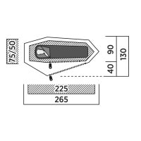 Намет одномісний Easy Camp Sarek 1 (120467)