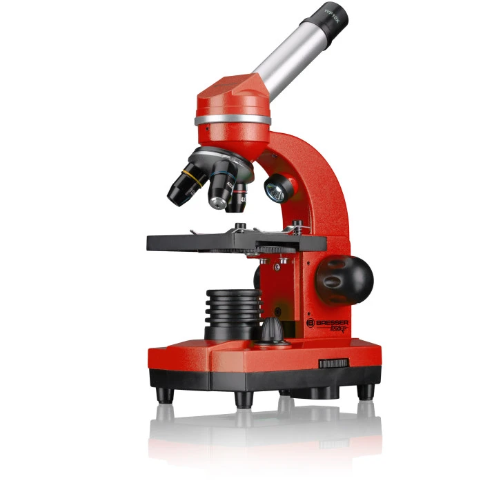 Микроскоп Bresser Junior Biolux SEL 40x-1600x Red с адаптером для смартфона (8855600E8G000)