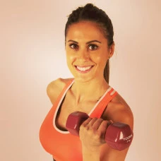 Гантель для фитнеса Toorx Vinyl 6 кг (MV-6)