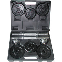 Гантелі збірні Toorx 15 кг з кейсом (VAL-15DGN)