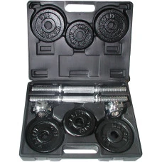 Гантелі збірні Toorx 15 кг з кейсом (VAL-15DGN)