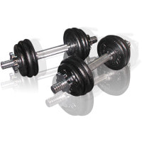 Гантелі збірні Toorx 15 кг з кейсом (VAL-15DGN)