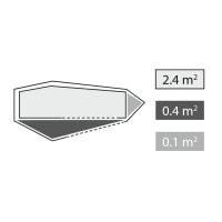 Палатка одноместная Robens Cress 1 Pro (130397)