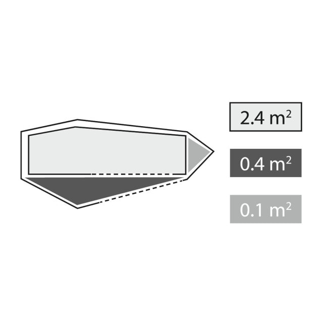 Палатка одноместная Robens Cress 1 Pro (130397)