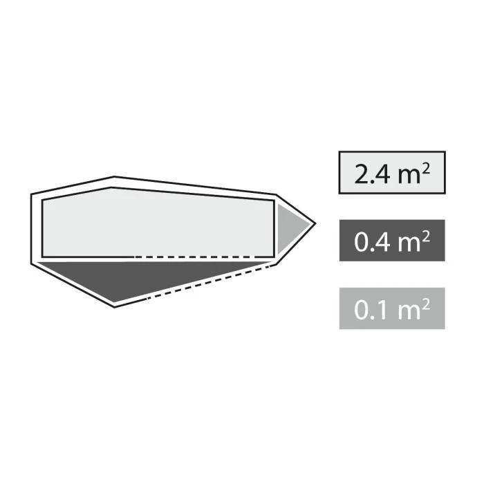Палатка одноместная Robens Cress 1 Pro (130397)