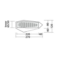 Палатка одноместная Robens Cress 1 Pro (130397)
