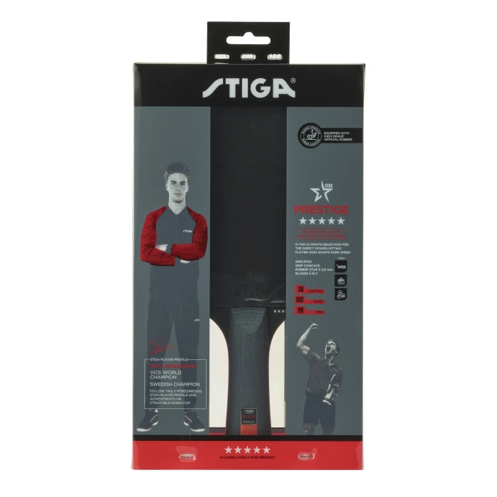 Ракетка для настольного тенниса Stiga Prestige 5 Star FL (1215-3118-01)
