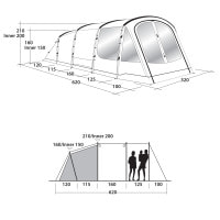 Намет Outwell Tent Collingwood 5 (111064)