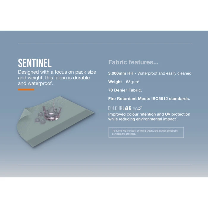 Палатка четырехместная Vango Castlewood 400 Package Mineral Green (TETCSLWOD000001)