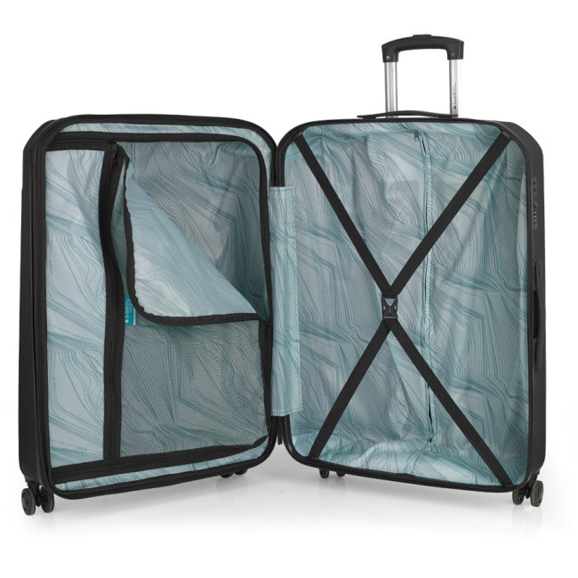 Чемодан Gabol Mercury (L) Black (122947-001)