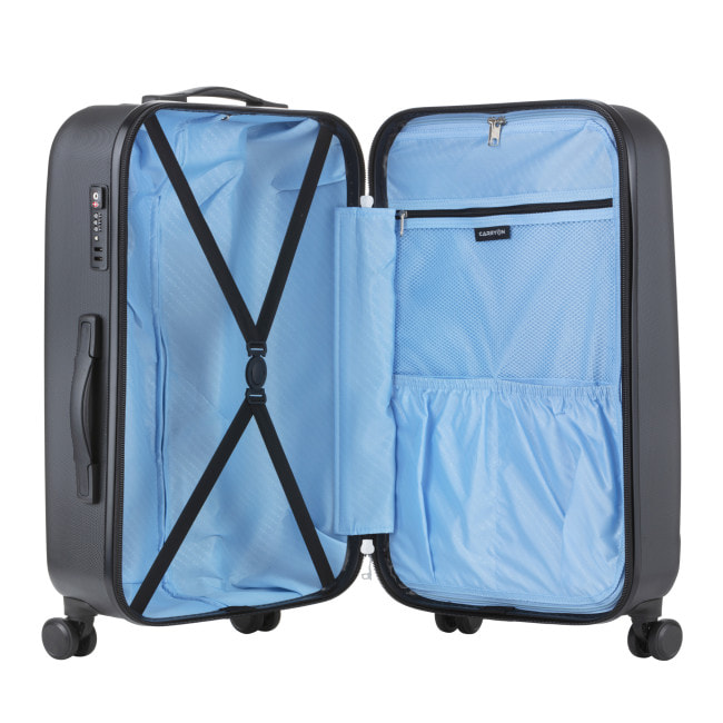 Валіза CarryOn Skyhopper (M) Black (502127)