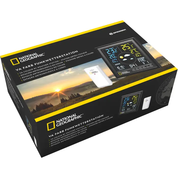 Метеостанция National Geographic VA Colour (Black) (9070600)
