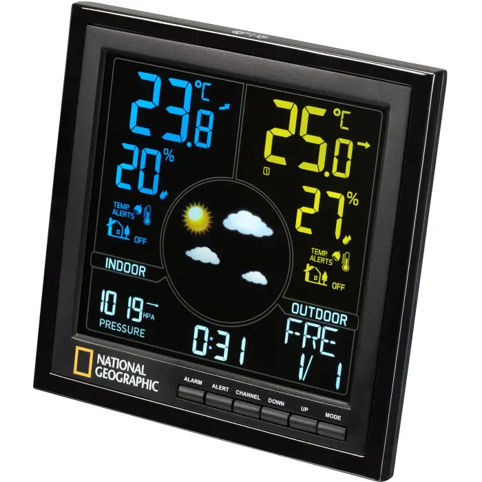 Метеостанция National Geographic VA Colour (Black) (9070600)