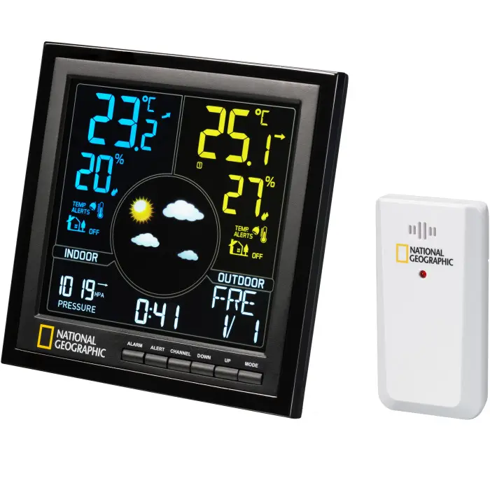 Метеостанция National Geographic VA Colour (Black) (9070600)