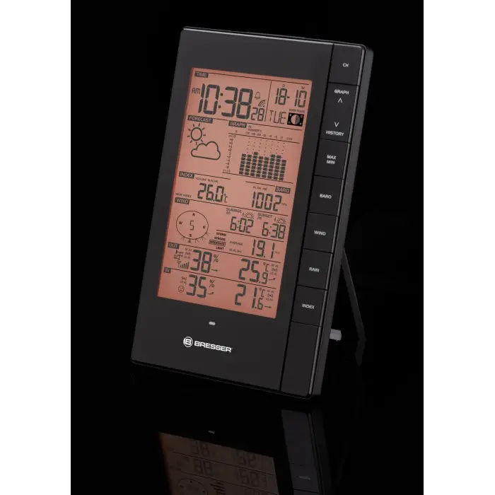 Метеостанція Bresser Weather Center 5-in-1 PC-connect (7002571)