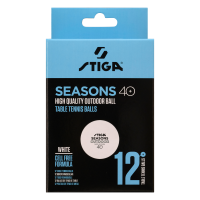 Мячи для настольного тенниса Stiga Seasons, White 12 шт (1110-2810-12)