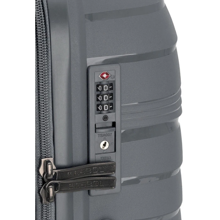 Валіза Gabol Kiba (M) Gris (122046-016)