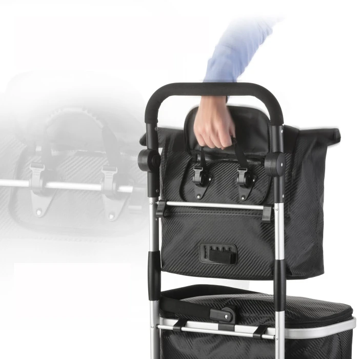 Сумка-тележка ShoppingCruiser 4 in 1 Black (650066)