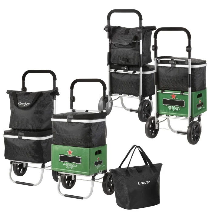 Сумка-тележка ShoppingCruiser 4 in 1 Black (650066)