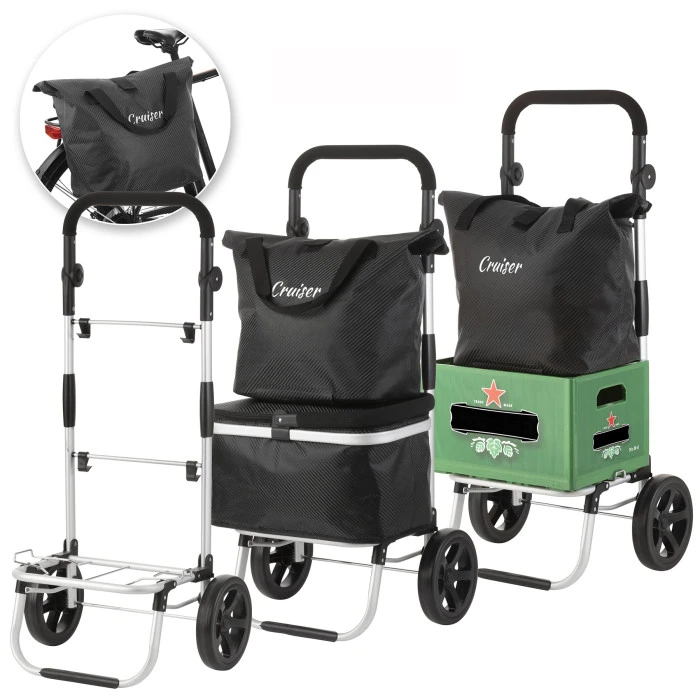 Сумка-тележка ShoppingCruiser 4 in 1 Black (650066)