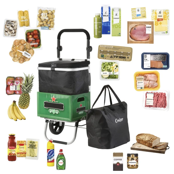 Сумка-тележка ShoppingCruiser 4 in 1 Black (650066)