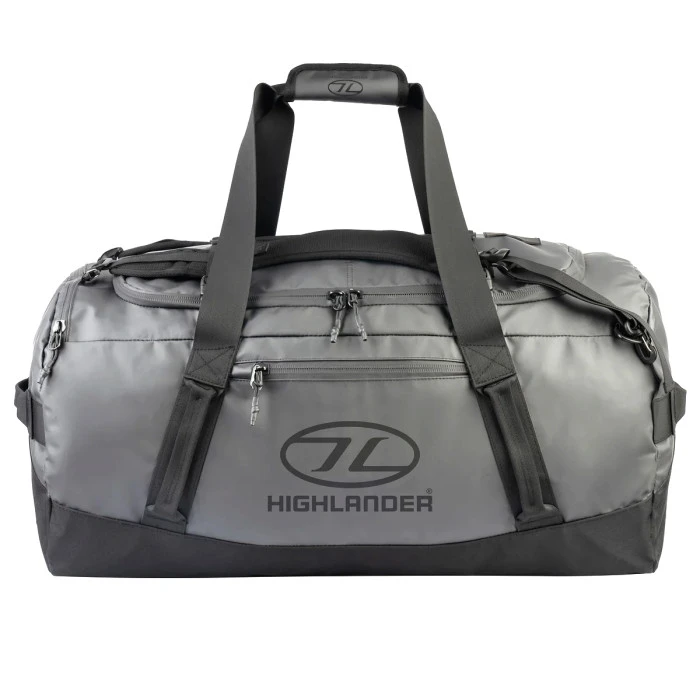 Сумка дорожня водозахисна Highlander Hauler Duffel 90L Dark Grey (DB134-DGY)