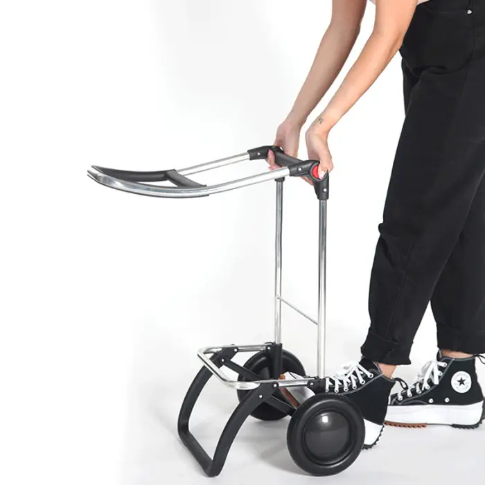 Сумка-тележка Rolser Wallaby Tweed 2L Negro (WAL004-1023)